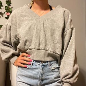 Forever 21 cropped sweatshirt